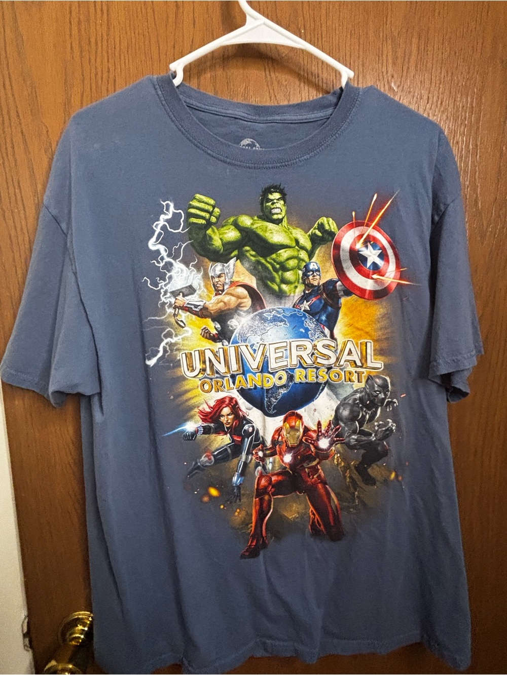 Marvel Universal Orlando Resort Avengers Graphic Tee - Blue